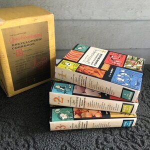 Vintage 1965 Good Housekeeping Illistrated encyclapedia cookbook set